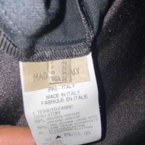 Marithe Francois Girbaud skirt. Made in Italy. French clothing brand.